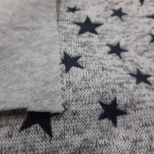Two ply fleece printed fabric in Kamer Fabric