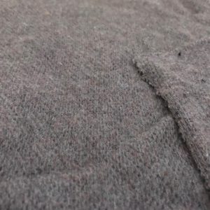 Plain Brown Raised Thick Knitted Fabric in Kamer Fabric