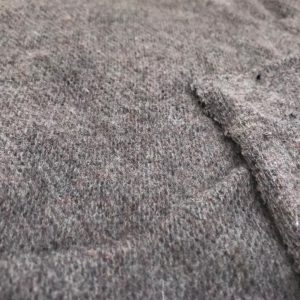 Plain Brown Raised Thick Knitted Fabric in Kamer Fabric