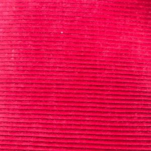 Red terry cotton knitted fabric in Kamer Fabric