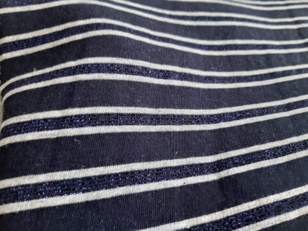 Blue lurex fabric in Kamer Fabric