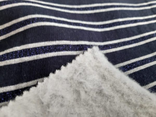 Blue lurex fabric in Kamer Fabric