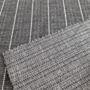 Black jacquar-interlock fabric in Kamer Fabric