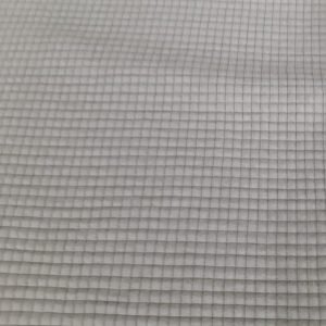 White jacquard interlock fabric in Kamer Fabric