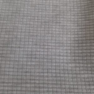 White jacquard interlock fabric in Kamer Fabric