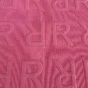 Pink fiber jacquard knitting fabric in Kamer Fabric