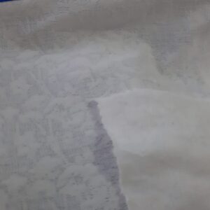 Lace white jacquard knitting fabric in Kamer Fabric