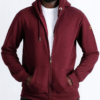 Zipper hoodie in Kamer Fabric