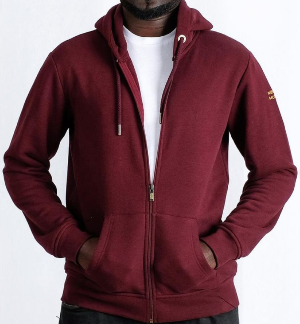 Zipper hoodie in Kamer Fabric